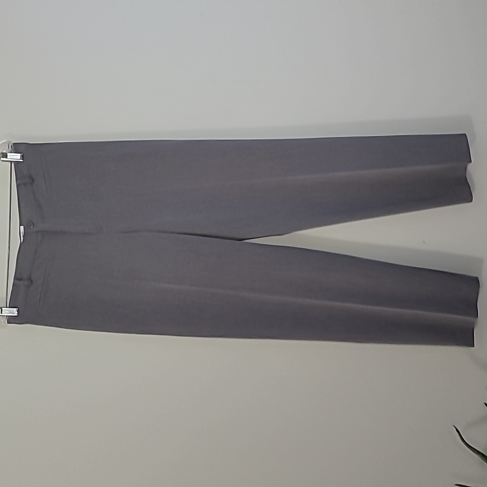 New Apt. 9 The Brady Pant Sz 10 Office Career Creased Grey